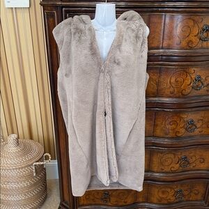 Cozy Tan Teddy Jacket for Women